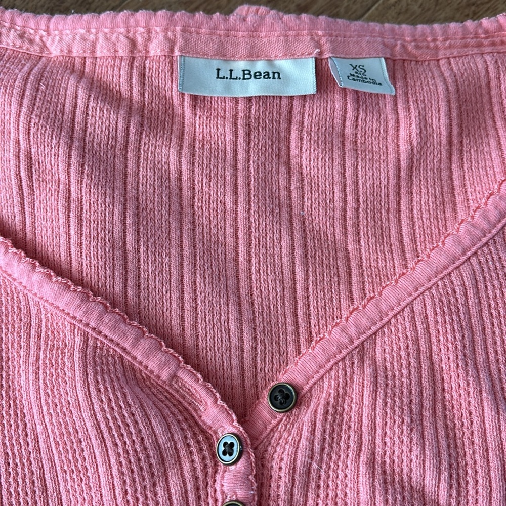 L.L. Bean Henley - Picture 2 of 11